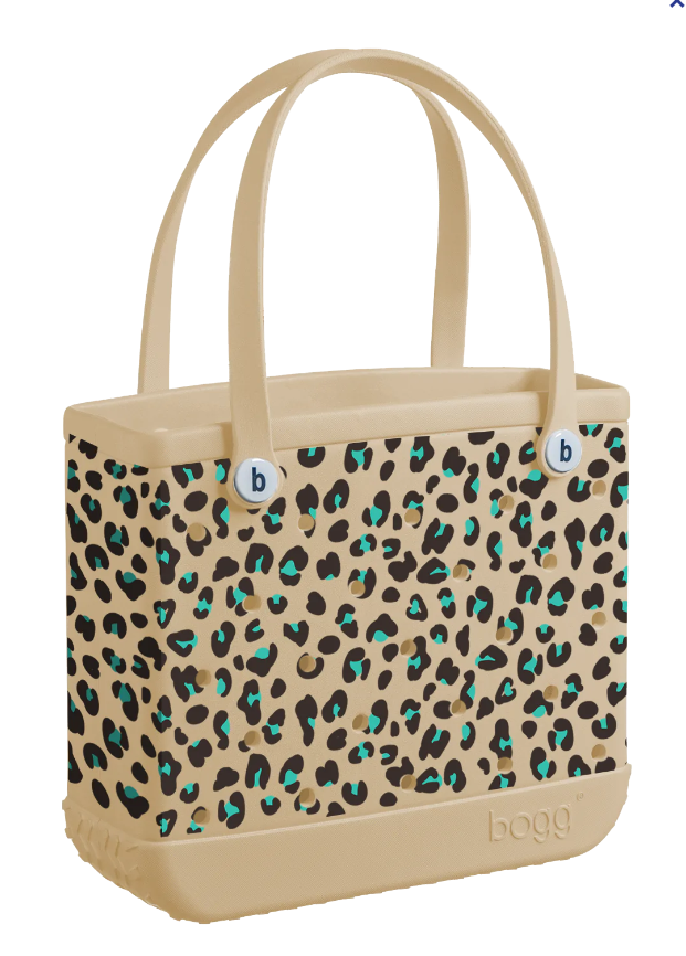 Baby turquoise, leopard print bagg outlets bag